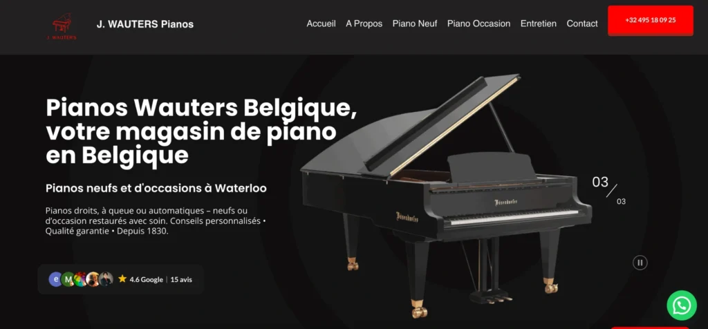 Pianos Wauters
