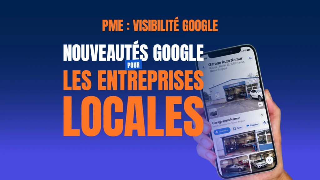 Nouveautés Google pour PME locales